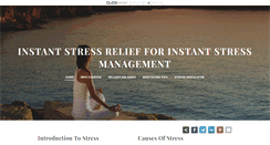 Desktop Screenshot of instantstressmanagement.com